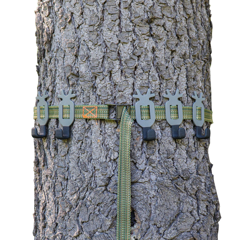 Load image into Gallery viewer, Treestand Strap Gear Hangers for Hunting Gears Bow - 5 Hooks Set
