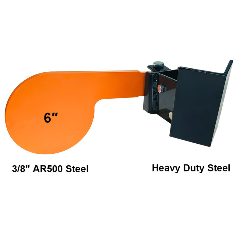 Load image into Gallery viewer, 3/8&quot; AR500 Steel Dueling Tree Target Paddle
