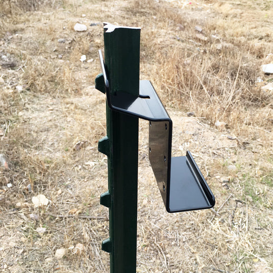 T-Post 2x4 Bracket Target Mount - 4 Pack