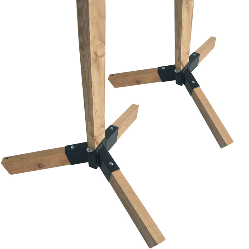 Load image into Gallery viewer, Tripod Bracket 2X4 Target Stand Base - 2 PACK
