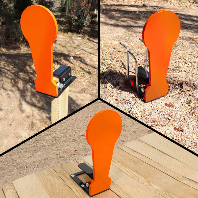 Load image into Gallery viewer, 3/8&quot; AR500 12&quot; Classic Popper Steel Shooting Target
