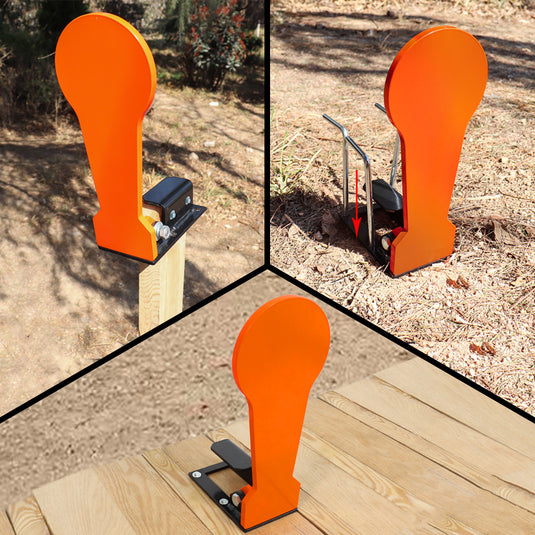 3/8" AR500 12" Classic Popper Steel Shooting Target