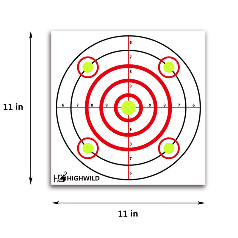 Load image into Gallery viewer, 11&quot; X 11&quot; Paper Targets - Pack of 50
