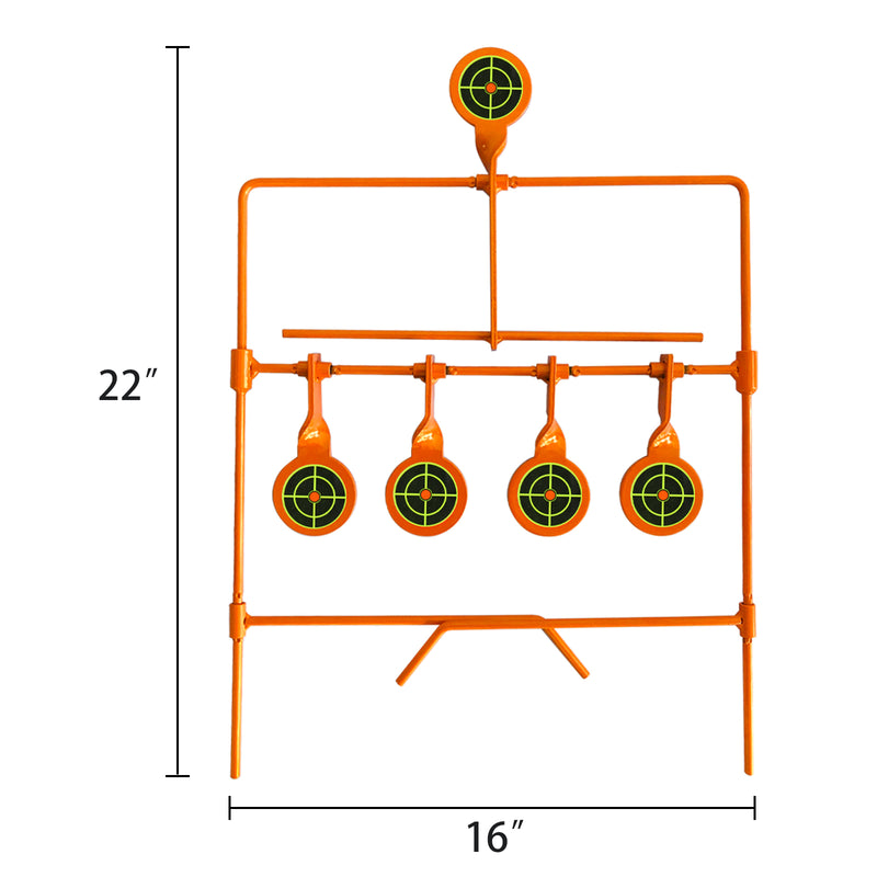 Load image into Gallery viewer, Resetting Target - Large Size - Rated for .22 Rimfire
