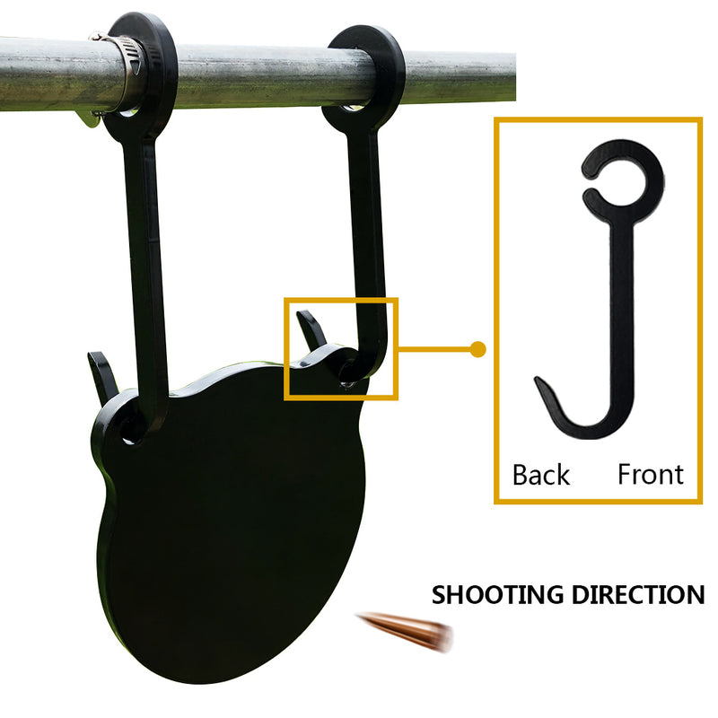 Load image into Gallery viewer, 6-Inch AR500 Steel Pipe Target Hanger
