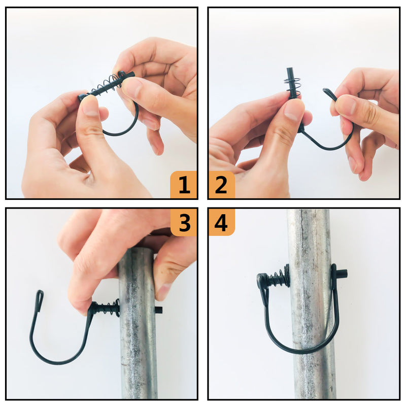 Load image into Gallery viewer, 8 Pack Silent Shaft Locking Pin
