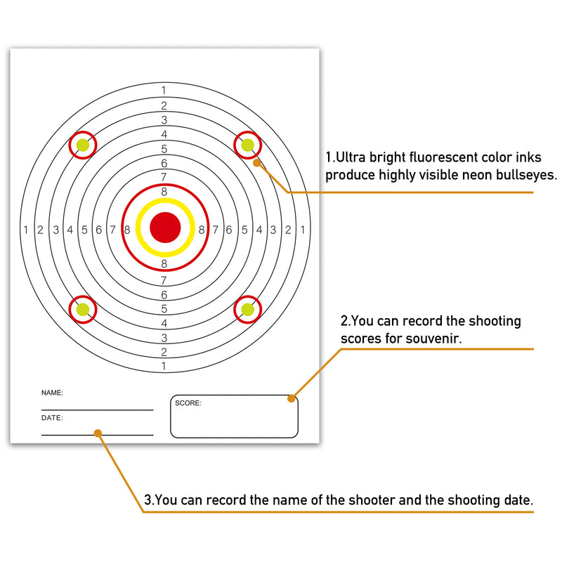 Load image into Gallery viewer, 7&quot; X 9&quot; Paper Targets - Pack of 100
