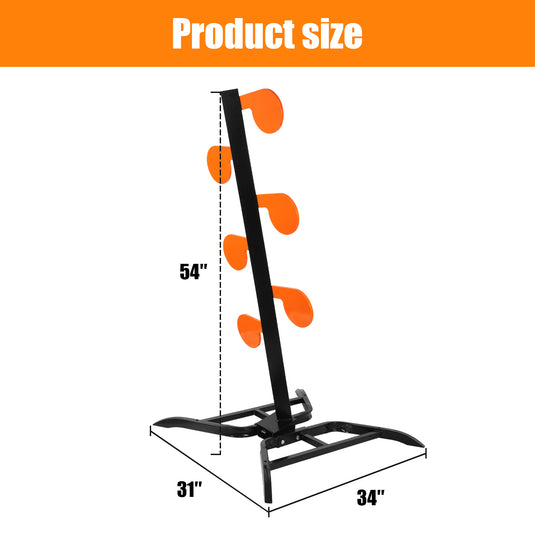 6" x 3/8" AR500 Steel Target Dueling Tree Stand