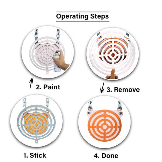 Magnetic Target Painting Stencil