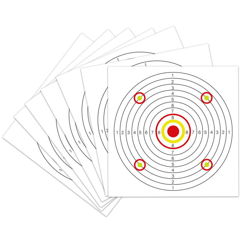 Load image into Gallery viewer, 5.5&quot; X 5.5&quot; Paper Targets - Pack of 100

