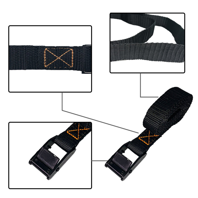 Load image into Gallery viewer, 6-1/2&#39; x 1&quot; Cargo Lash Strap - 4 Pack
