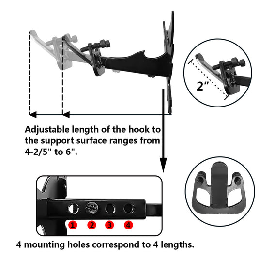 European Trophy Mount - Medium Hook