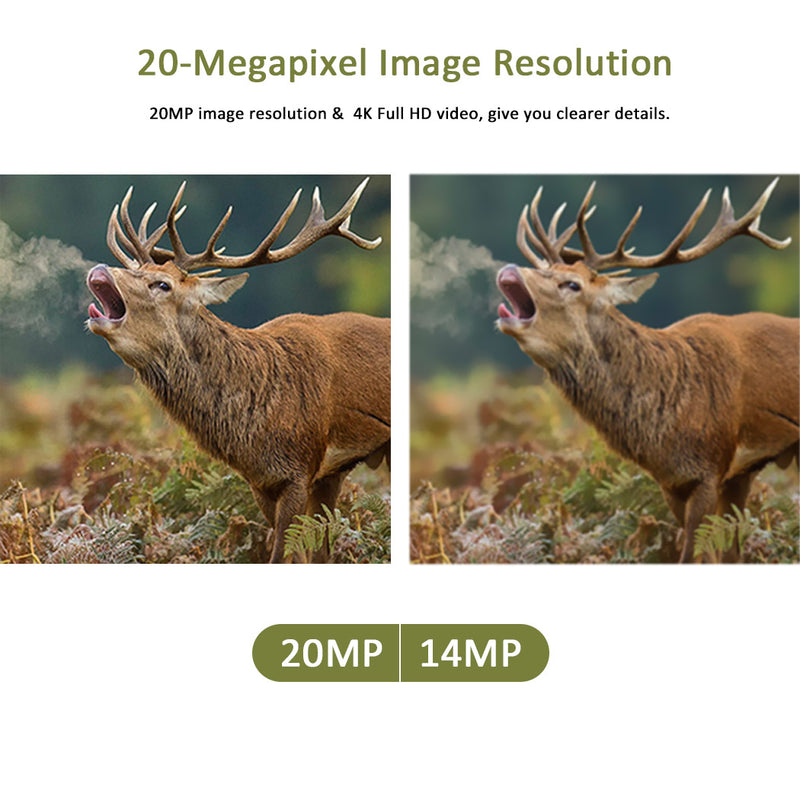 Load image into Gallery viewer, 3 Pack Highwild 20MP 4K Trail Game Camera
