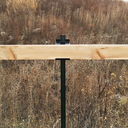 T-Post 2x4 Bracket Target Mount - 4 Pack