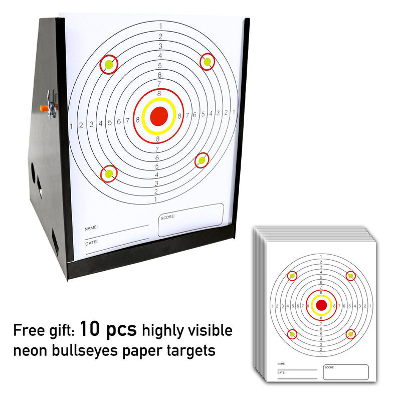 Load image into Gallery viewer, 7&quot; X 9&quot; Bullet Trap - for Paper Targets &amp; Spinner Targets
