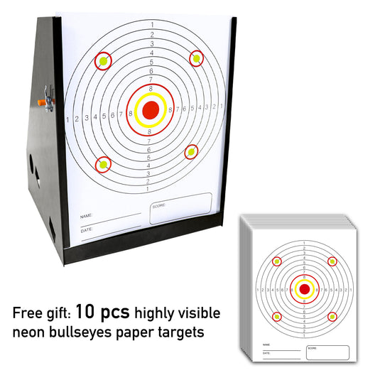 7" X 9" Bullet Trap - for Paper Targets & Spinner Targets