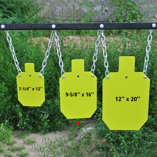 10" X 16" X 1/4" AR500 Steel Torso Shooting Target