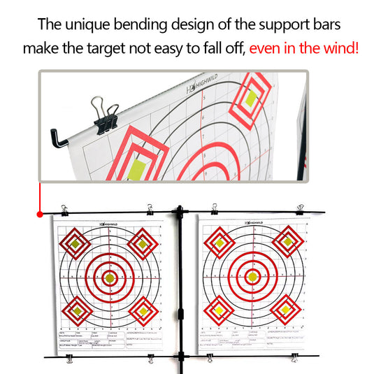 Adjustable Paper Target Stand