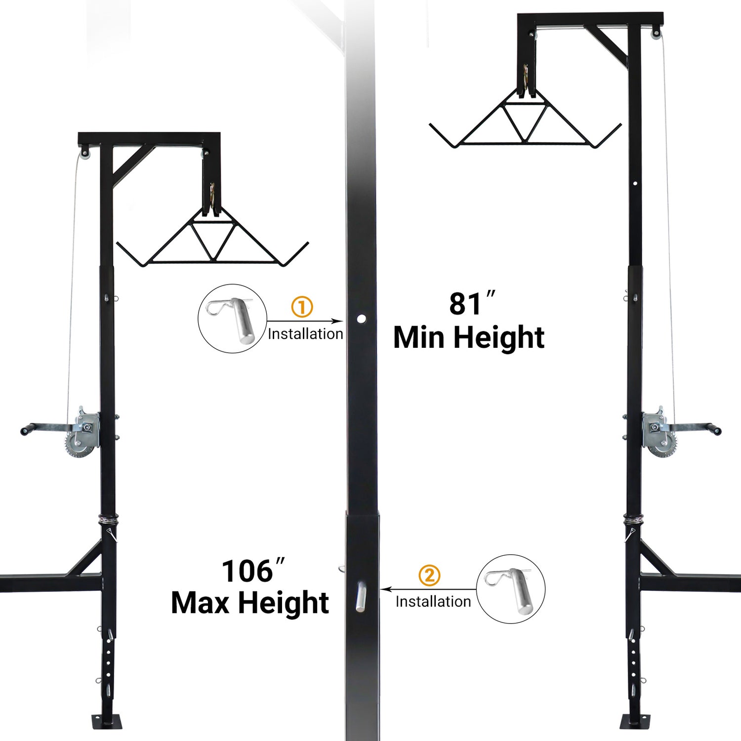 Truck Hitch Game Hoist Lift System Highwild