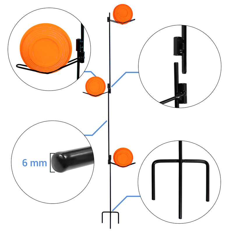 Load image into Gallery viewer, Clay Pigeon Target Holder - 3 Pack
