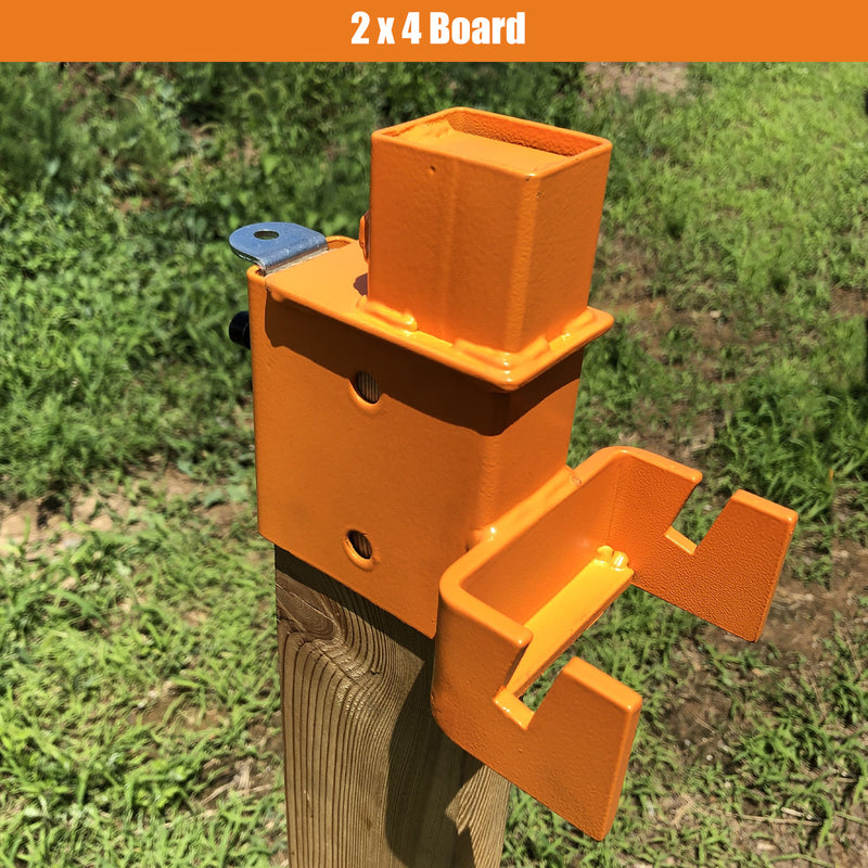 2x4 & T-Post Target Hanger, Target Mount Bracket - Only for 12