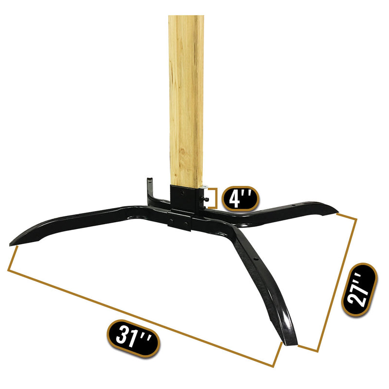 Load image into Gallery viewer, X-leg Base Stand + Mounting Kit + 6&quot; Gong
