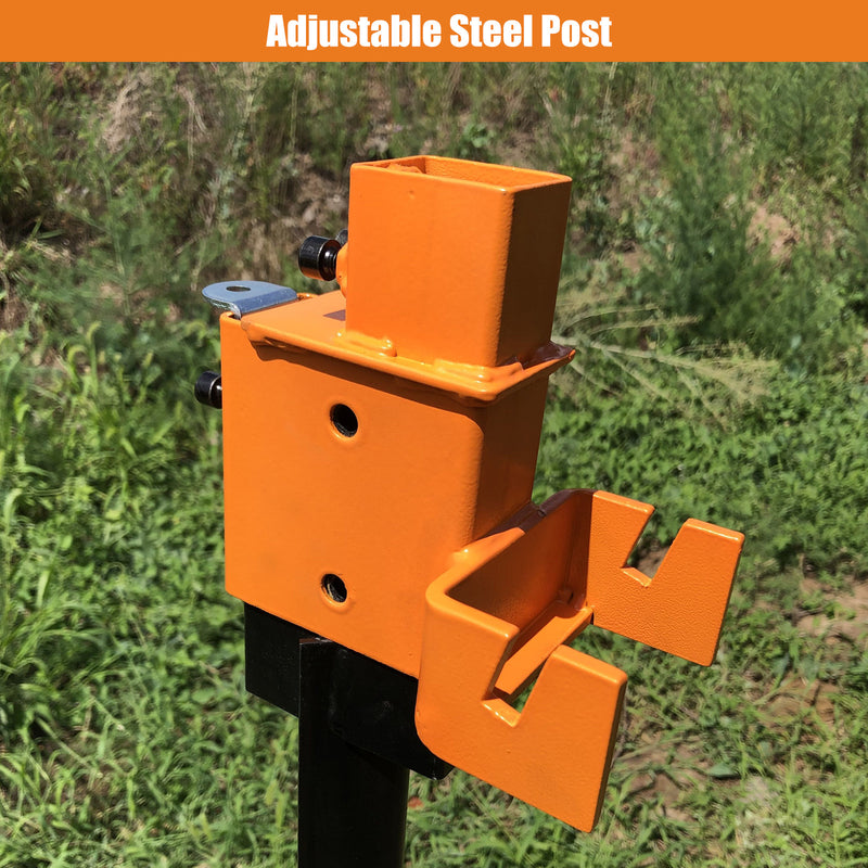 2x4 & T-Post Target Hanger, Target Mount Bracket - Only for 12