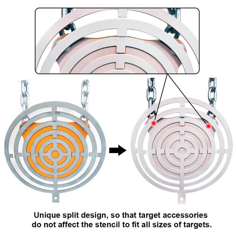 Load image into Gallery viewer, Magnetic Target Painting Stencil
