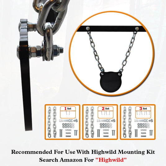 3/8" AR500 Steel Multi-Circle Target