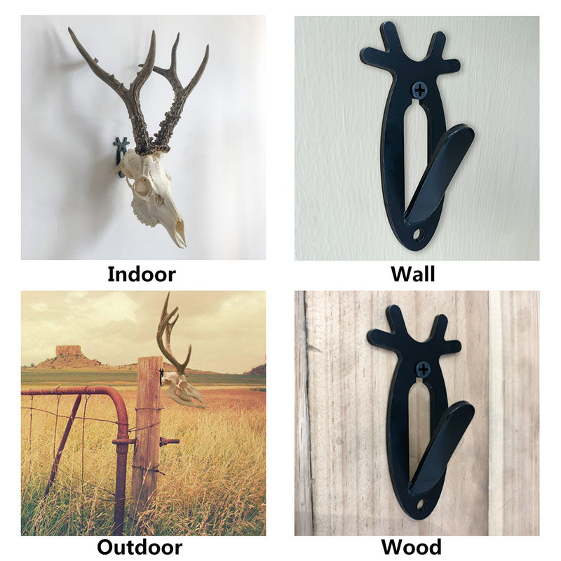 Load image into Gallery viewer, Highwild European Mount Skull Hanger, Antler Style - 10 Pack

