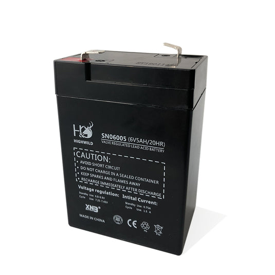 6V Rechargeable Safety Battery