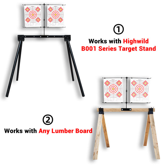Adjustable Paper Target Stand - for B001 Target Stand & Lumber Board
