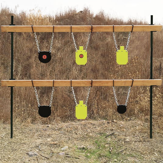 T-Post 2x4 Bracket Target Mount - 4 Pack
