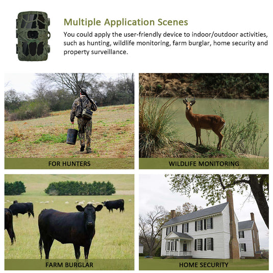 1 Pack Highwild 20MP 4K Trail Game Camera