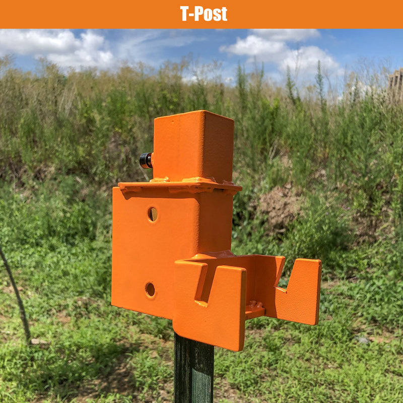 2x4 & T-Post Target Hanger, Target Mount Bracket - Only for 12