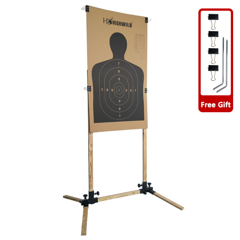 Load image into Gallery viewer, Adjustable Paper Target Stand Base - 1 PACK

