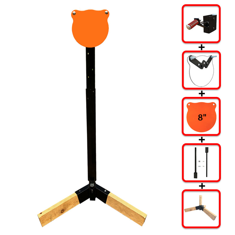 Load image into Gallery viewer, Tripod Base Stand + Mounting Kit + 8&quot; Gong
