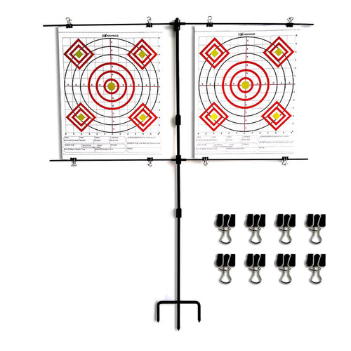 Adjustable Paper Target Stand