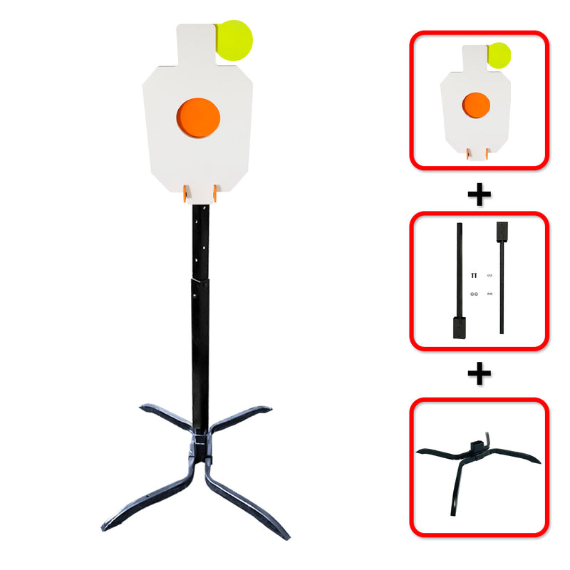 Load image into Gallery viewer, 12&quot; X 20&quot; X 3/8&quot; Hostage Target Stand System
