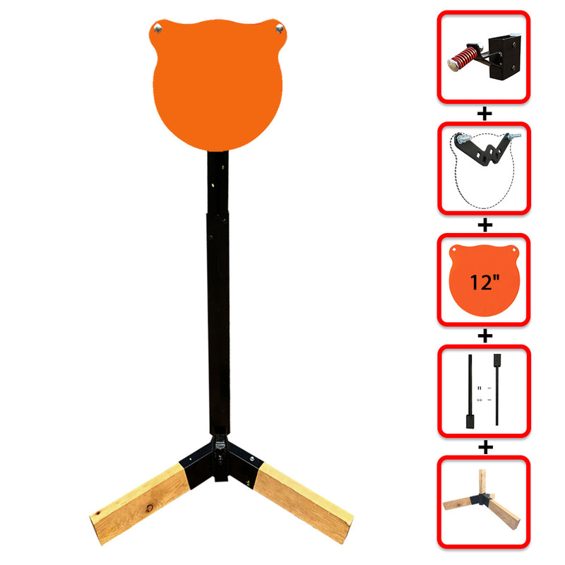 Load image into Gallery viewer, Tripod Base Stand + Mounting Kit + 12&quot; Gong
