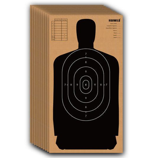 24" X 45" Cardboard Targets - Pack of 25