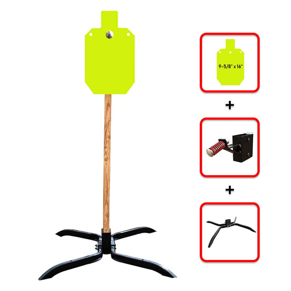 X-leg Base Stand + 2X4 Target Hanger + 3/8